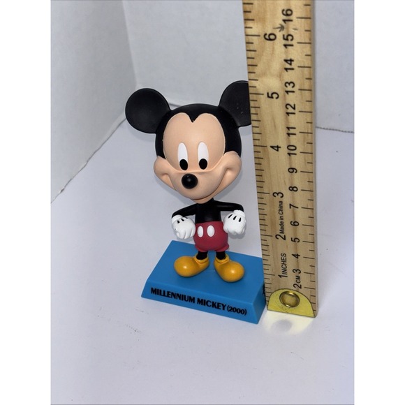 Upper Deck~Millennium Mouse Mickey( 2000) Bobblehead Disney Treasure Trinket,VTG - Picture 6 of 10